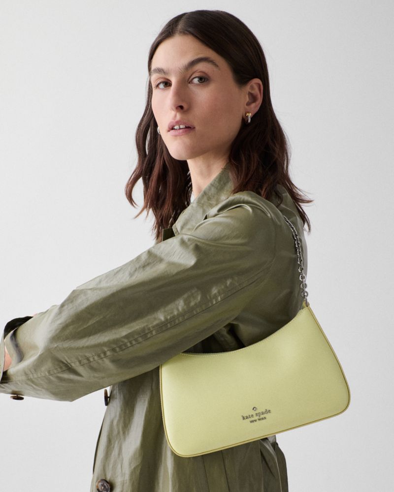 Kate Spade,マルゴー テクスチャード パテント レザー コンバーチブル クロスボディ,ショルダー・クロスボディ,テニスボール