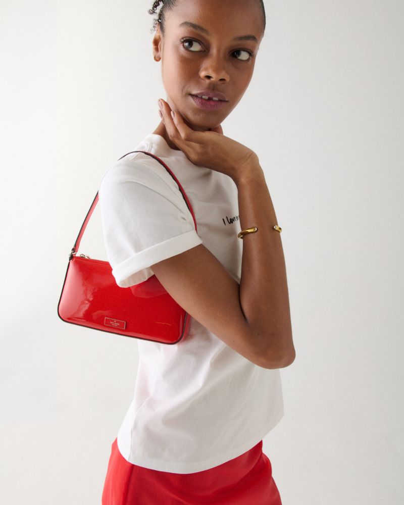 Kate Spade,Bridget Patent Convertible Wristlet,