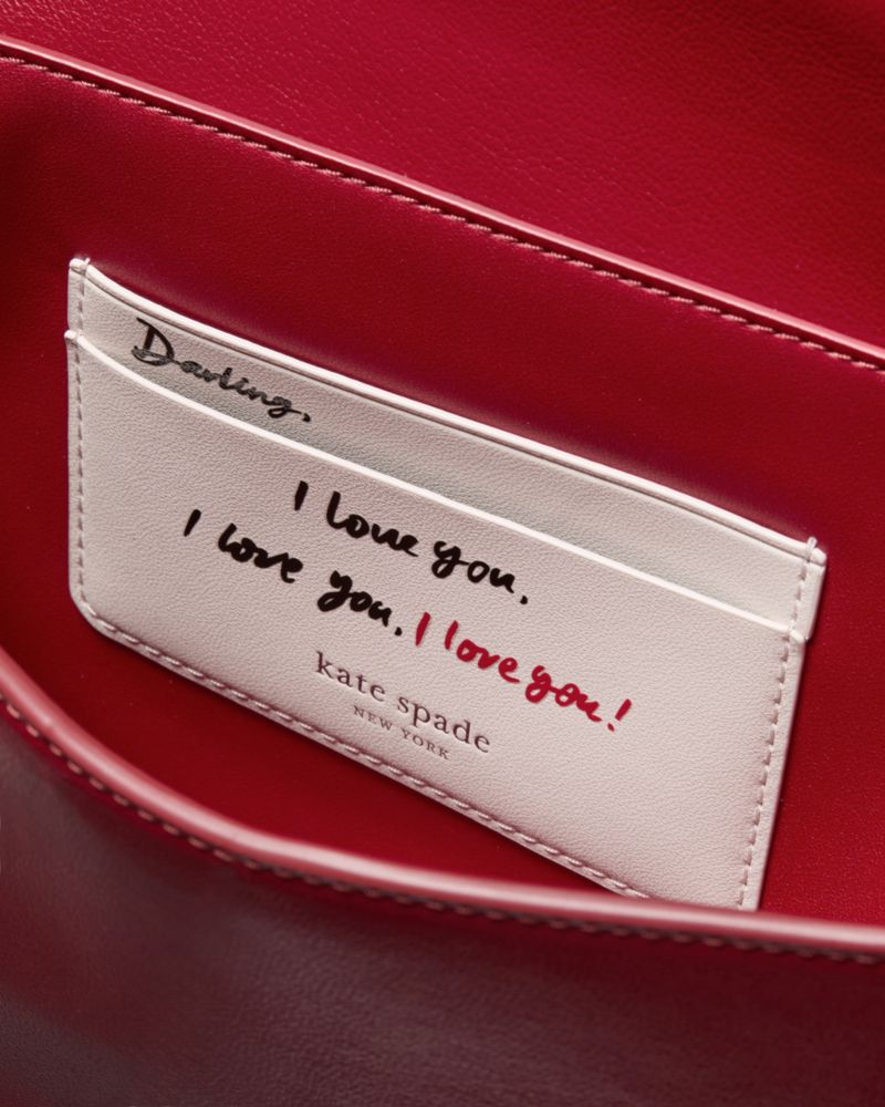 Kate Spade,The Spade Shoulder Bag,Leather,Shoulder Bag,Gold Metal,Day Party,Maroon