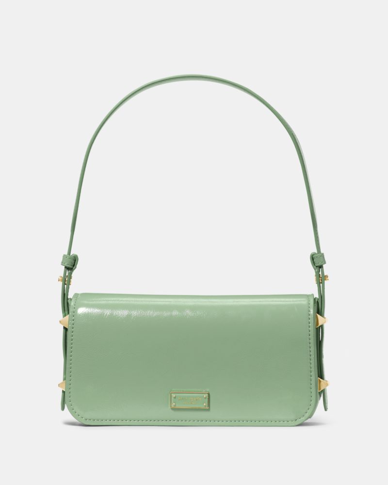Kate Spade,Liv Crinkle Patent Shoulder Bag,