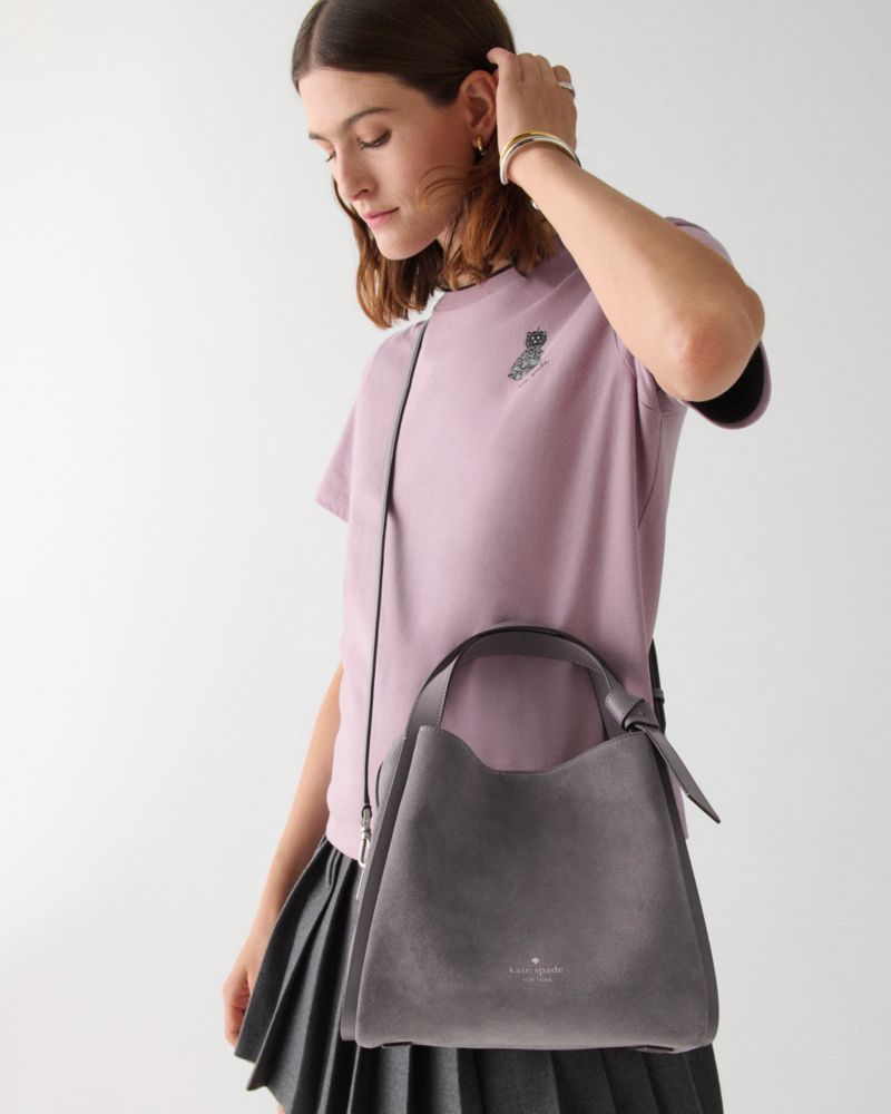 Kate Spade,Knott Suede Convertible Carryall,