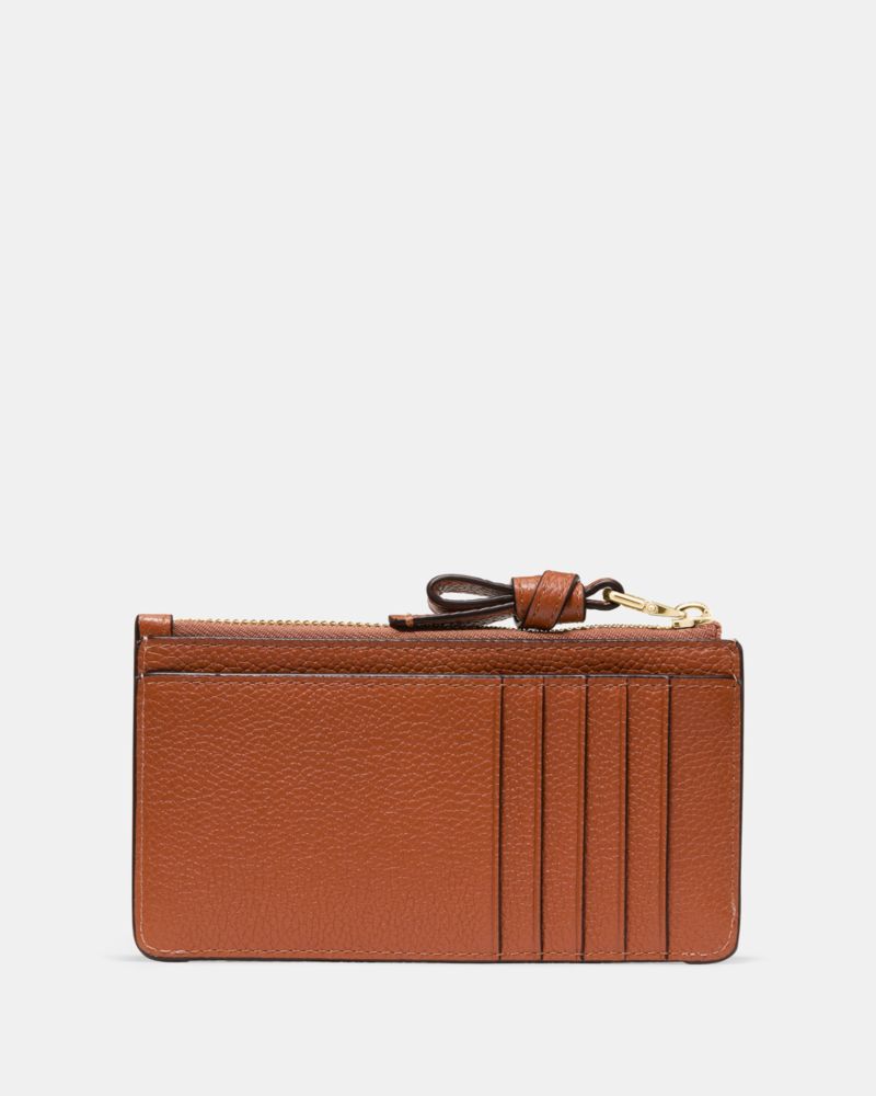 Kate Spade,Loop Zip Card Case,Leather,Coin,Card Case,Casual,