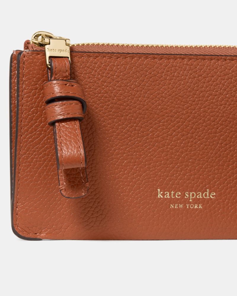 Kate Spade,Loop Zip Card Case,Leather,Coin,Card Case,Casual,