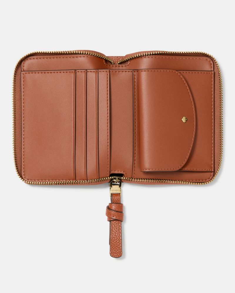 Kate Spade,Loop Zip Around Wallet,Leather,Bi Fold,Casual,