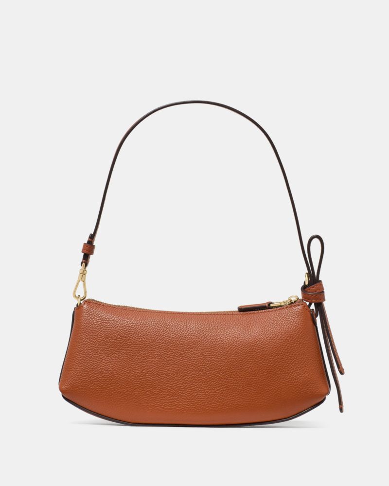 Kate Spade,Loop Pochette Bag,Leather,Shoulder Bag,Knot,Day Party,