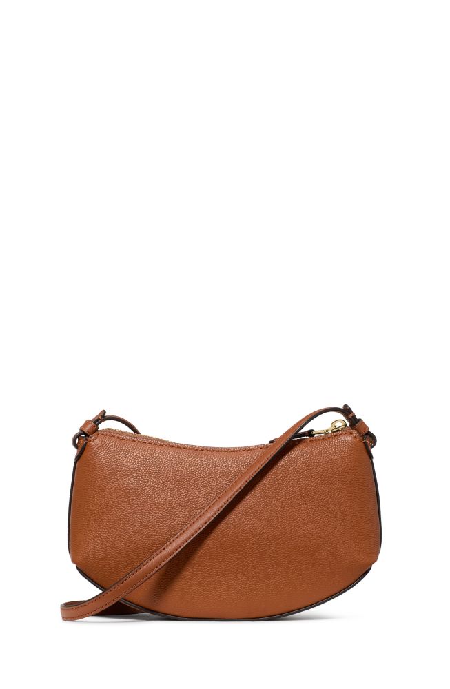 Kate Spade,Loop Crossbody Bag,Leather,Crossbody,Knot,Adjustable,Casual,Brown