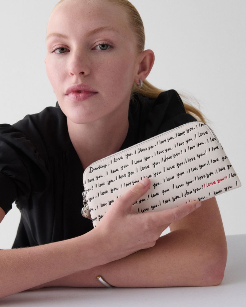 Kate Spade,Devin I Love You Pouch,