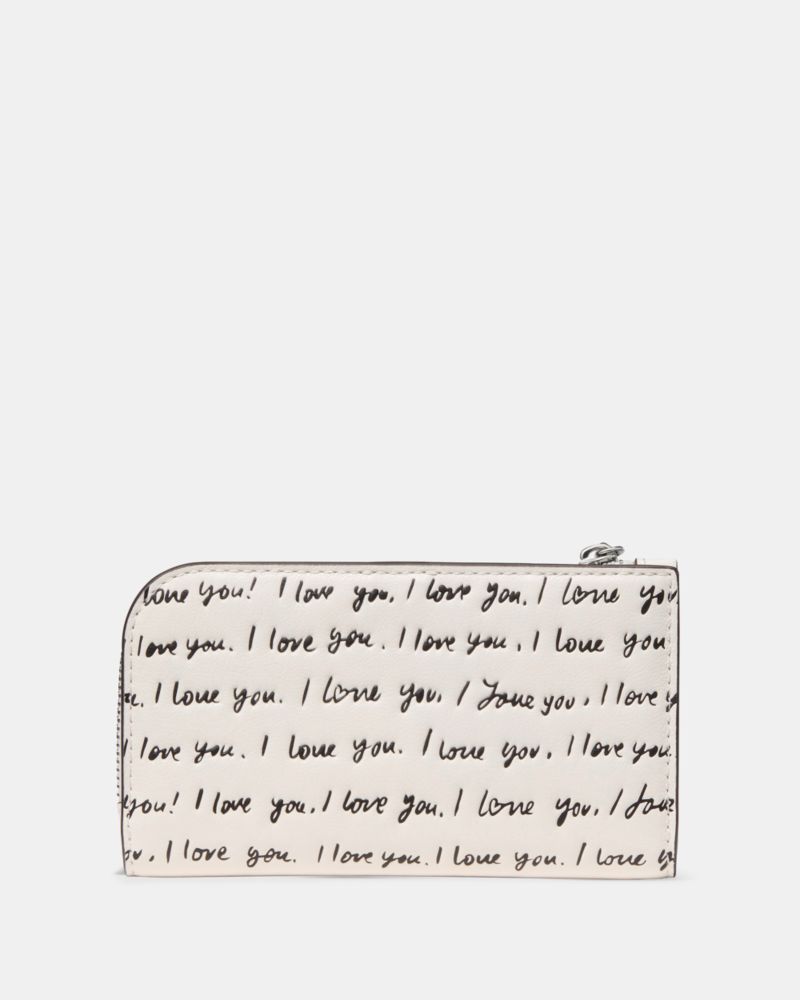 Kate Spade,Devin I Love You Bifold Wallet,