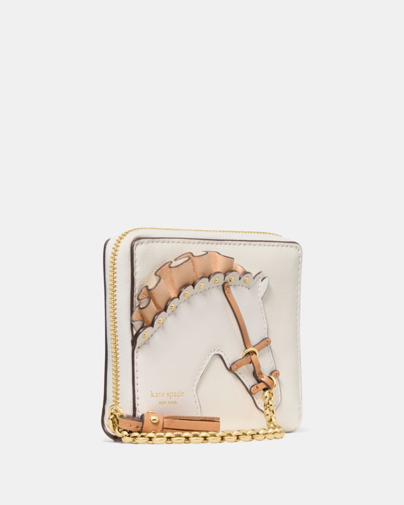 Kate Spade,Saddle Up Compact Wallet,