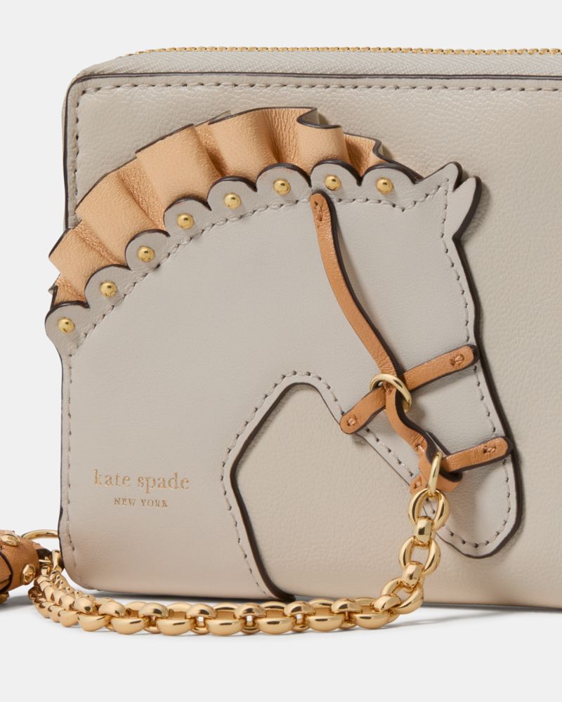 Kate Spade,Saddle Up Compact Wallet,