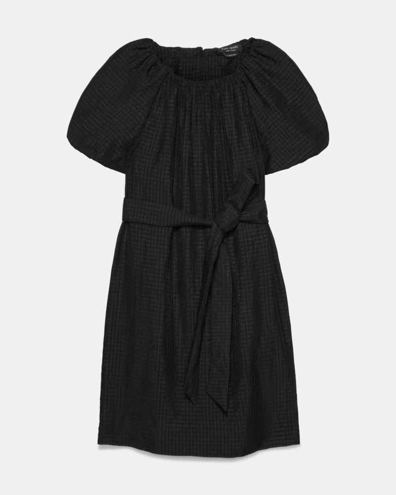 Kate Spade,Gathered Neck Mini Shift Dress,