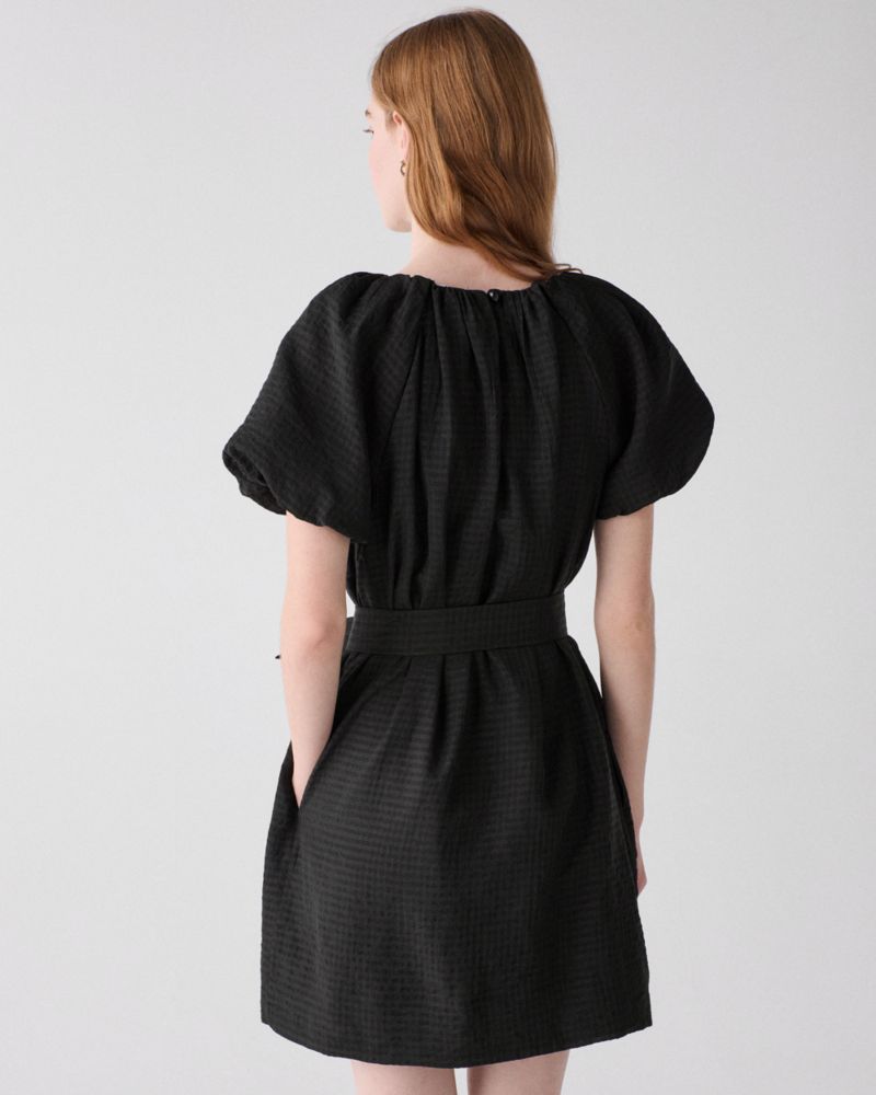 Kate Spade,Gathered Neck Mini Shift Dress,