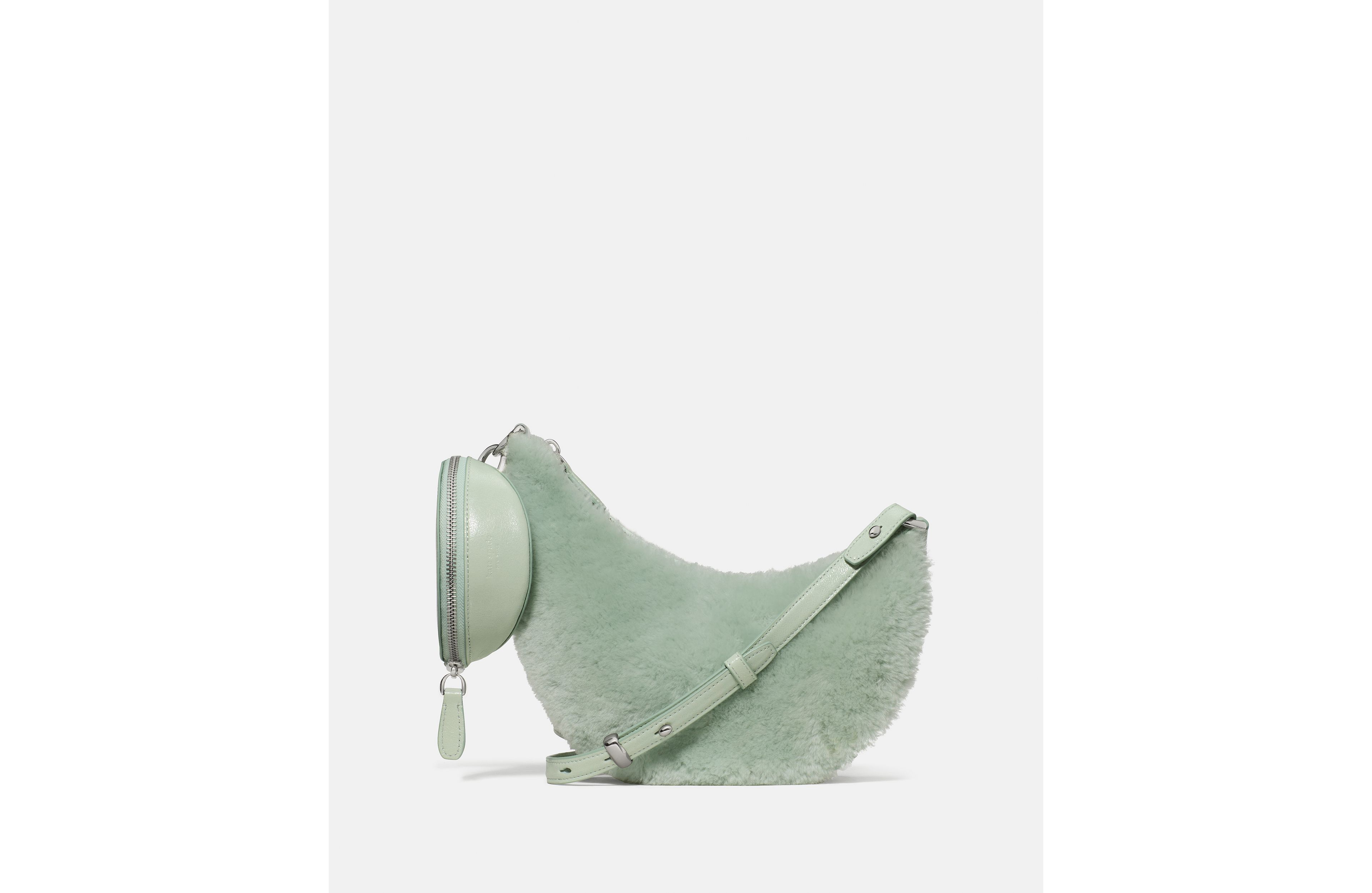 Duo Shearling Crossbody Bag