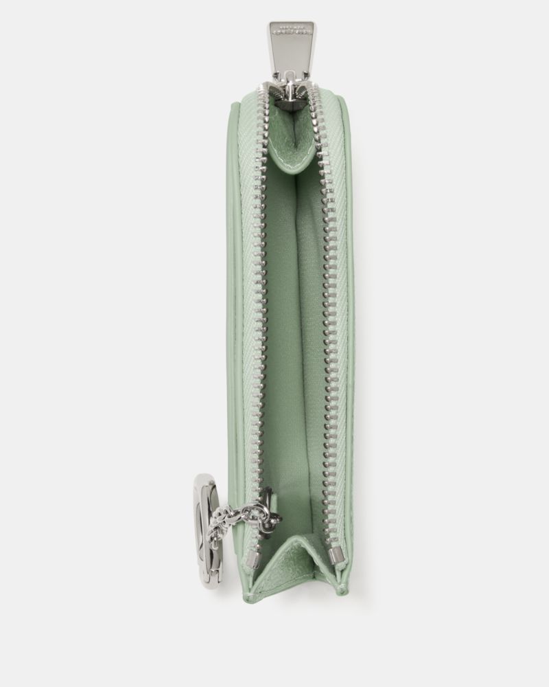 Kate Spade,Patent Mini Zip Card Case,