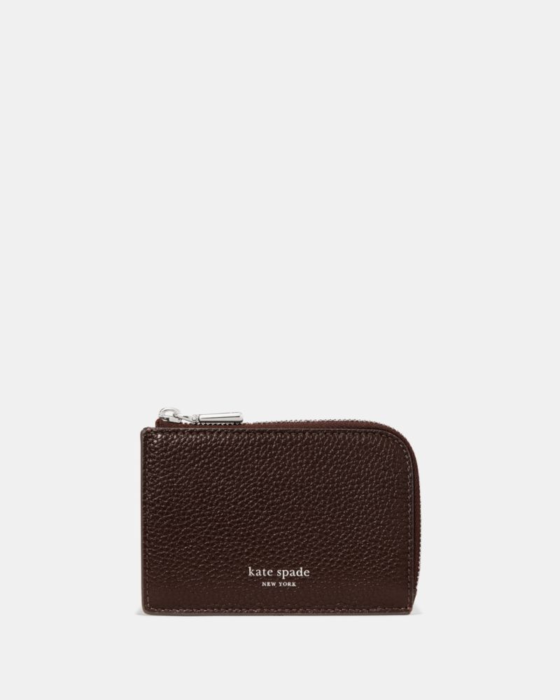 Kate Spade, ミニ ジップ カード ケース, カードケース・キーケース,ホットファッジ