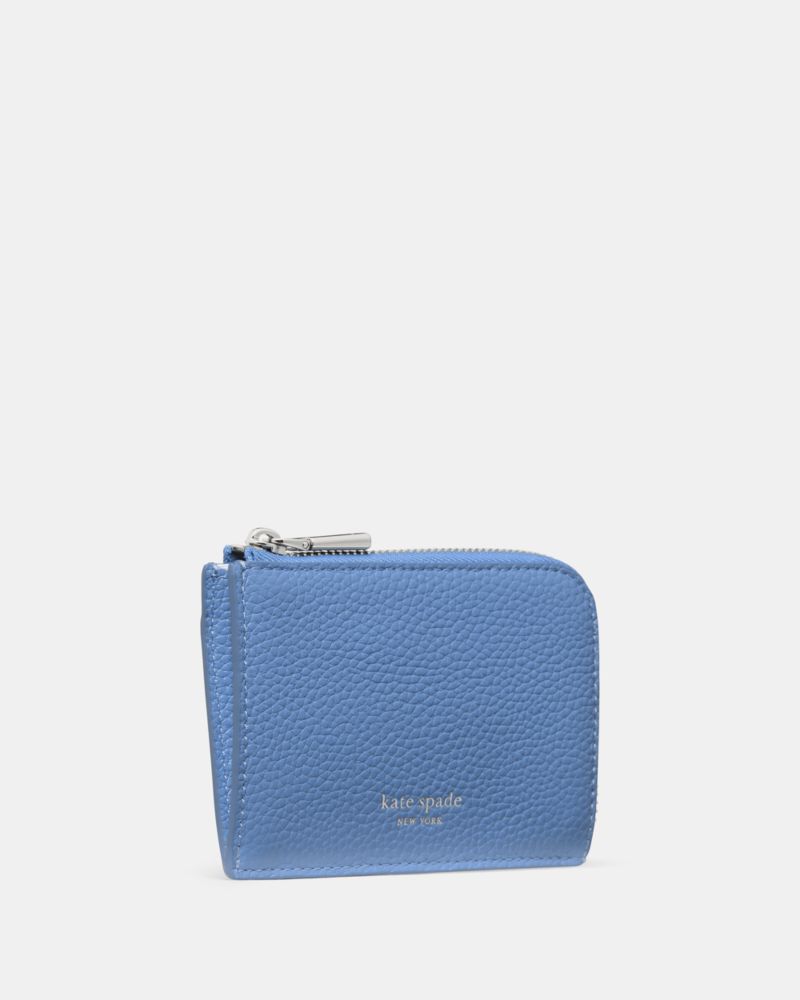 Kate Spade,ミニ ジップ カード ケース,カードケース・キーケース,ブルー