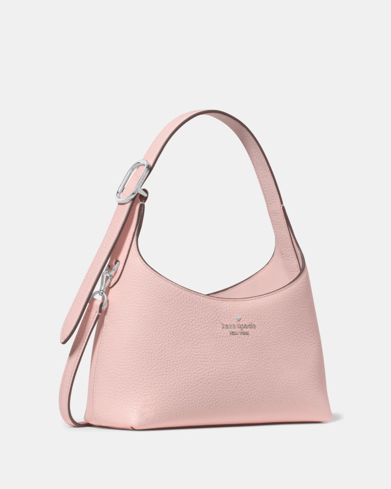 Kate Spade,454 Mini Crossbody,Leather,Lambskin,Sheepskin,Crossbody,Metal Material,Logo,Metal,Gold Metal,Day Party,Pink