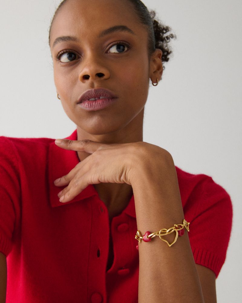 Kate Spade,Amour Charm Bracelet,