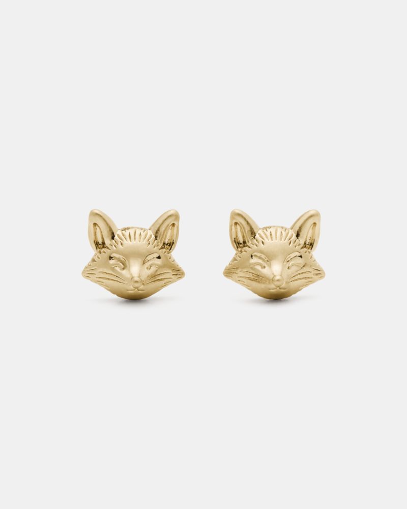 Kate Spade,Critters Ginger Fox Studs,