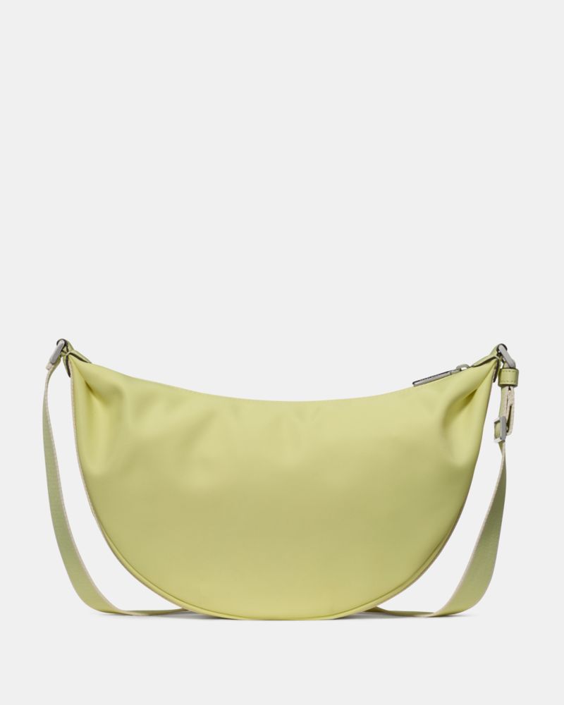 Kate Spade,Carter Ksnyl Sling Crossbody Bag,Polyester,Recycled Polyester,Nylon,Crossbody,Logo,Metal,Sustainable,Casual,Green