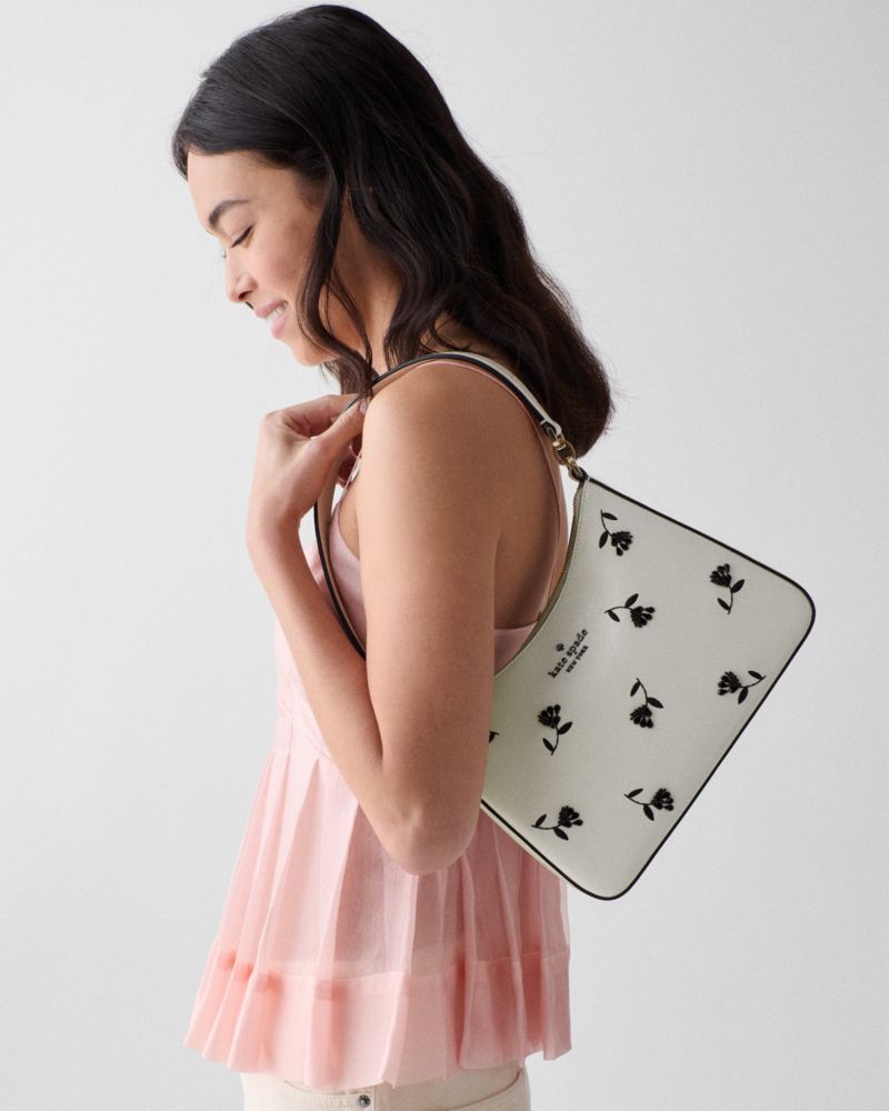Kate Spade,マルゴー フローラル エンベリッシュド コンバーチブル ショルダー バッグ,ショルダー・クロスボディ,メレンゲマルチ