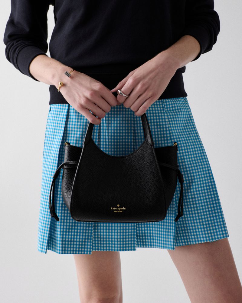 Kate Spade,スタッシュ ミニ キャリーオール,ショルダー・クロスボディ,ブラック