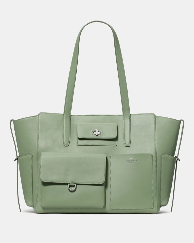 Cargo Tote Bag, Balsam Green, ProductTile