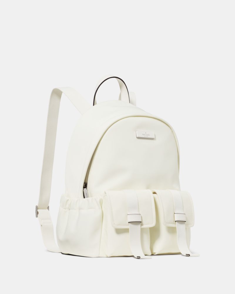 Kate Spade,カーター ナイロン ミディアム カーゴ バックパック,リュック,メレンゲ