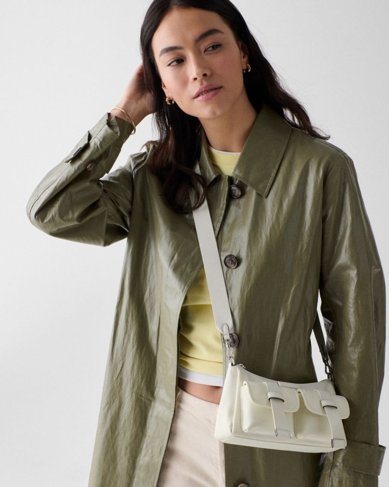 Kate Spade,カーター ナイロン スモール カーゴ クロスボディ,ショルダー・クロスボディ,メレンゲ