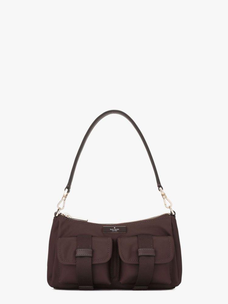 Kate Spade,カーター ナイロン スモール カーゴ クロスボディ,ショルダー・クロスボディ,ホットファッジ