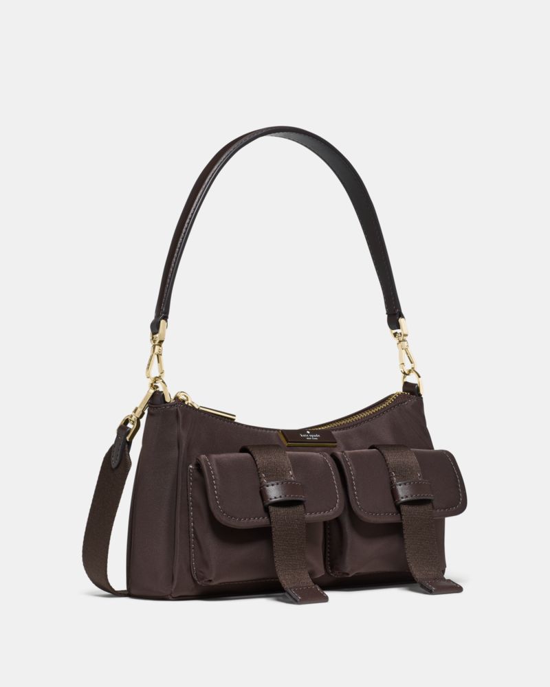 Kate Spade,カーター ナイロン スモール カーゴ クロスボディ,ショルダー・クロスボディ,ホットファッジ