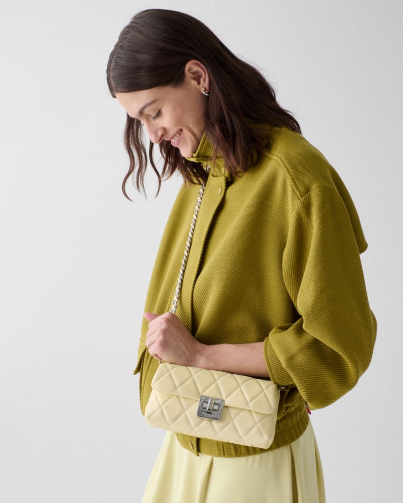 Kate Spade,Carey Quilted Wallet On Chain,