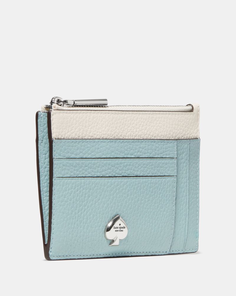 Kate Spade,ケイラ カラーブロック ラージ スリム カード ホルダー,カードケース・キーケース,アベンチュリン マルチ