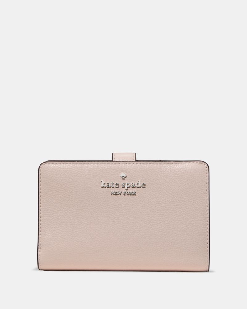 Kate Spade,Medium Bifold Wallet,Pink