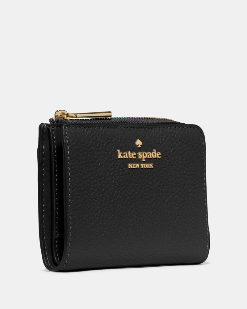 Kate Spade,Small L-zip Wallet,Leather,Coin,Logo, Metal,RFID-Blocking,Casual, Mother's Day, Valentine's Day, Galentine's Da...,