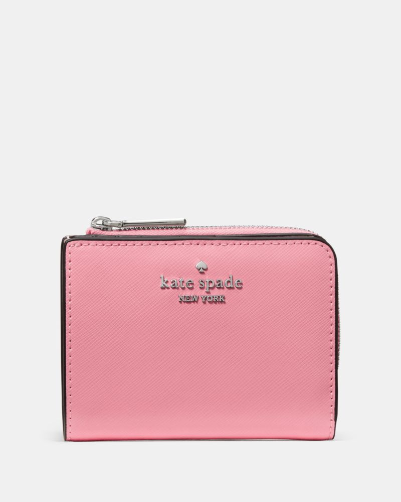 Kate Spade,スモール Lジップ ウォレット,二つ折り・ミニ財布,グレープフルーツソーダ