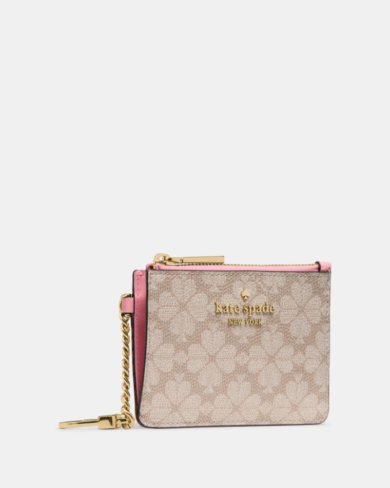 Kate Spade,Spade Flower Key Ring Card Holder,