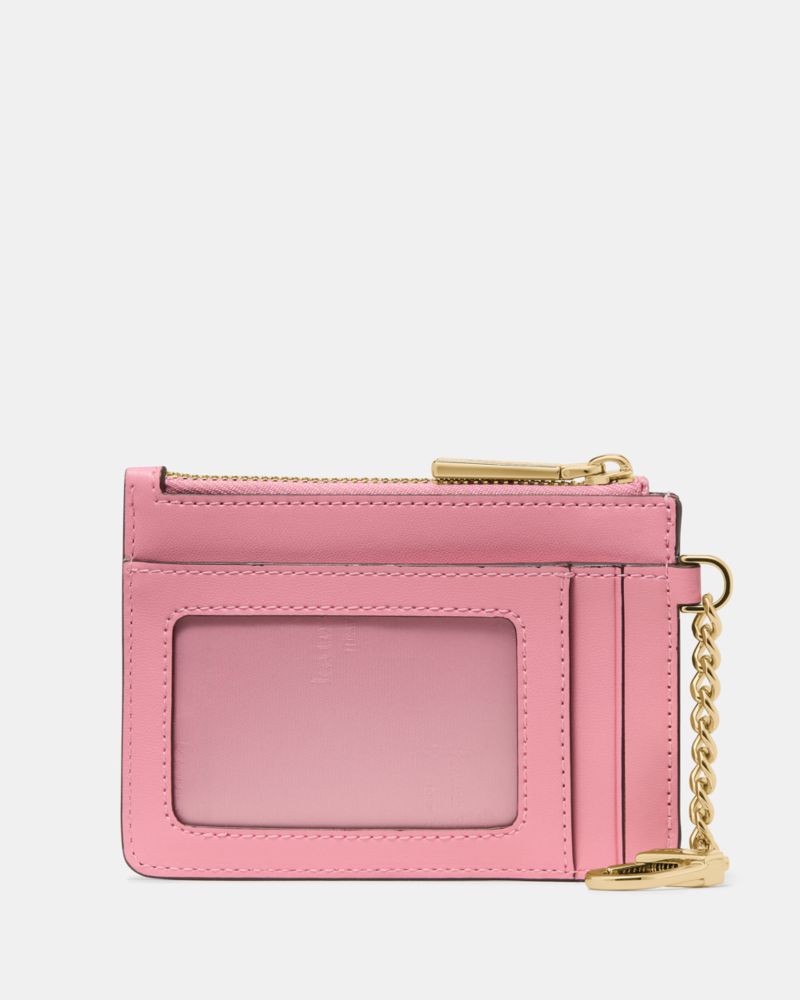 Kate Spade,Spade Flower Key Ring Card Holder,