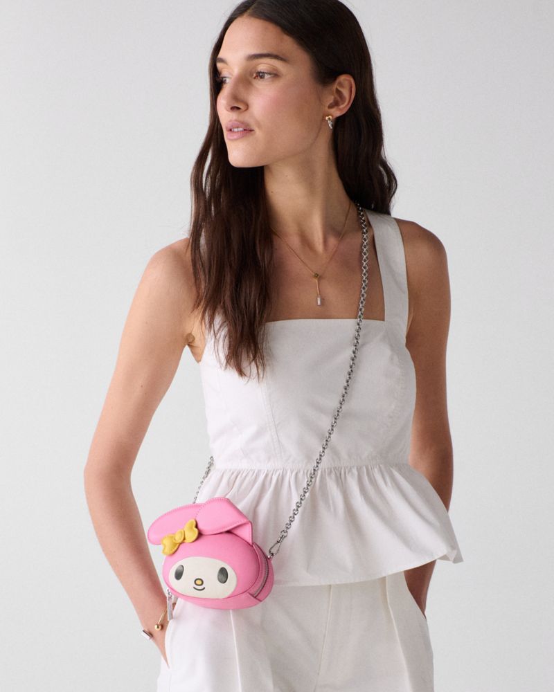 Kate Spade,Hello Kitty X Ksny 3d My Melody Mini Crossbody Bag,