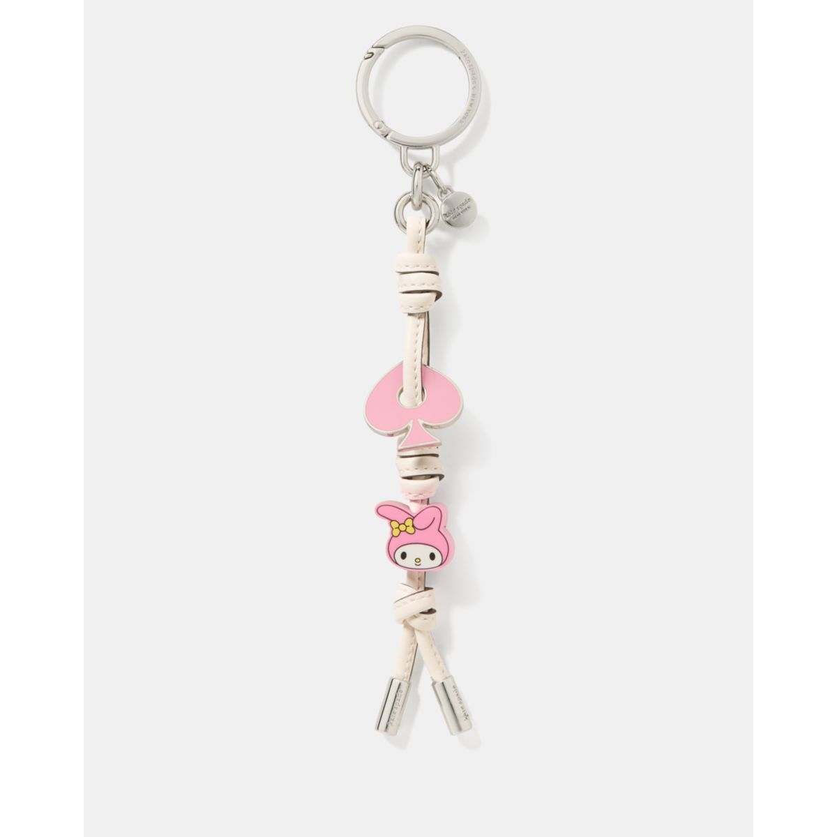 Kate Spade My Melody enamel Knott bag charm in pink
