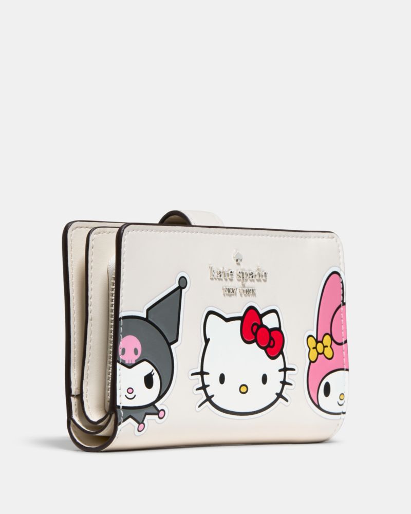Kate Spade,Hello Kitty X Ksny New York Friends Medium Bifold Wallet,