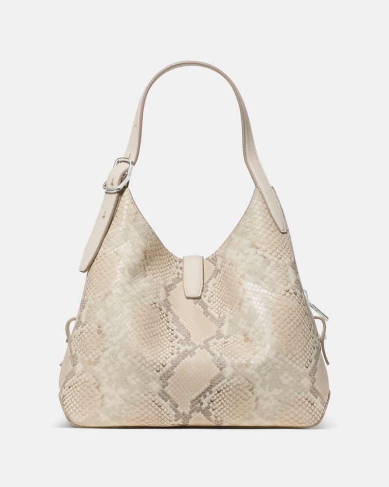Kate Spade,Deco Snake Embossed Crossbody Tote Bag,
