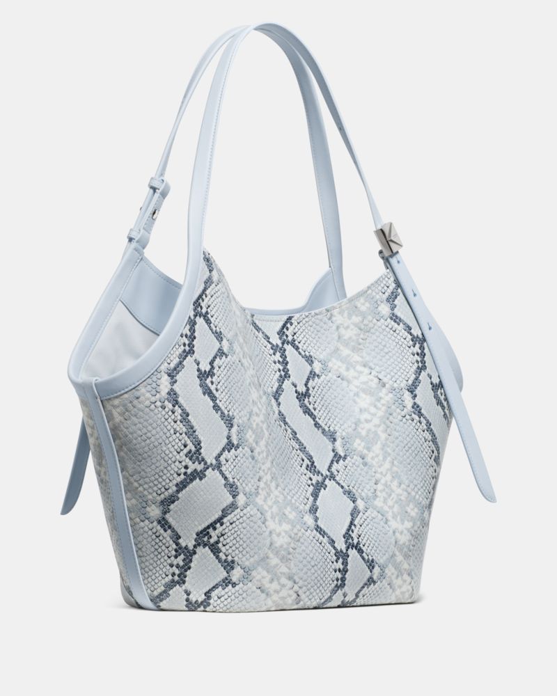Kate Spade,Deco Snake Embossed Tulip Tote Bag,