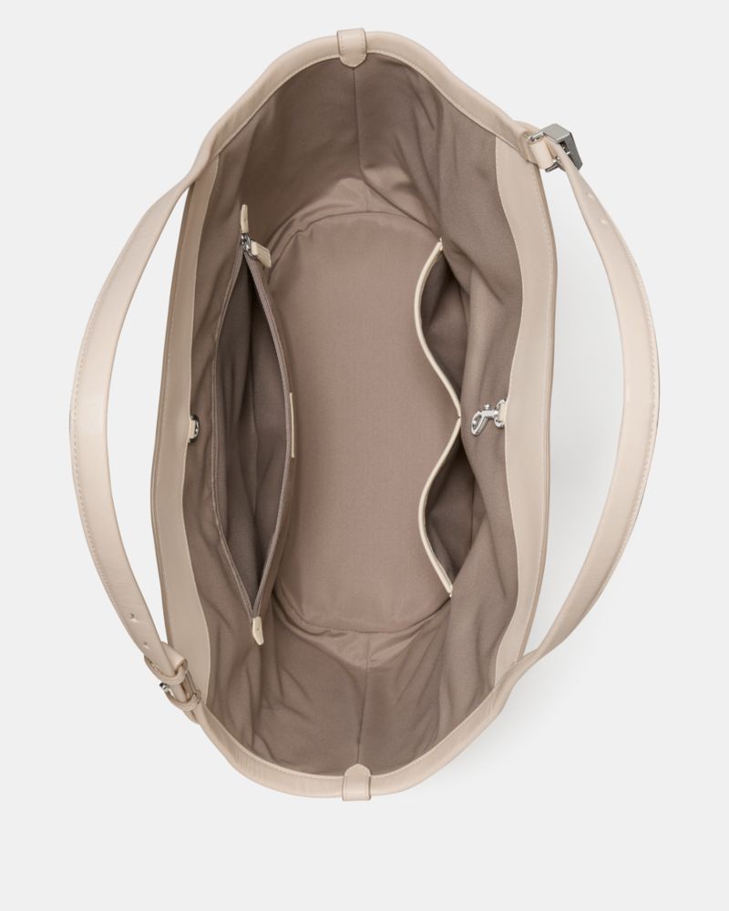 Kate Spade,Deco Snake Embossed Tulip Tote Bag,