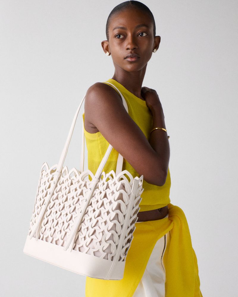 Kate Spade,Do It All Woven Tote Bag,