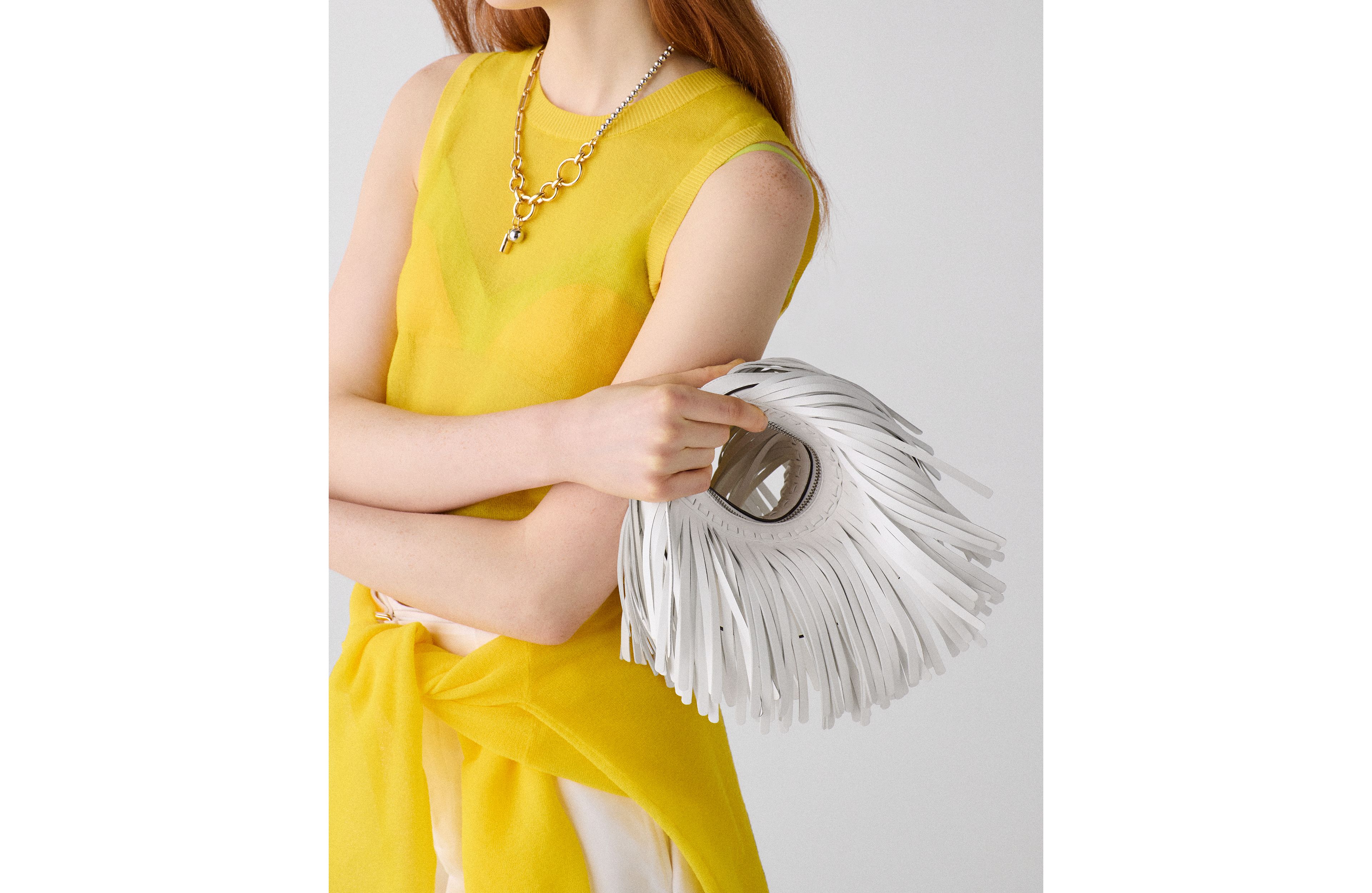 Duo Fringe Leather Crossbody Bag