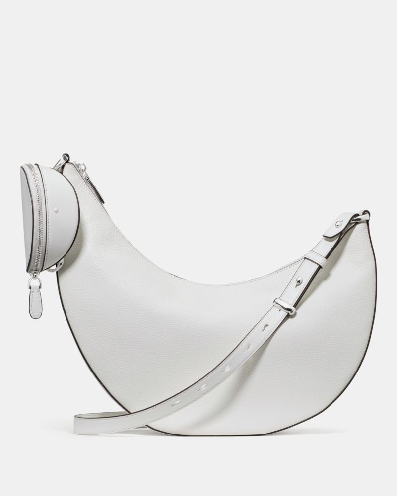 Kate Spade,ケーエスデュオ ラージ クロスボディ バッグ,ショルダー・クロスボディ,トゥルーホワイト