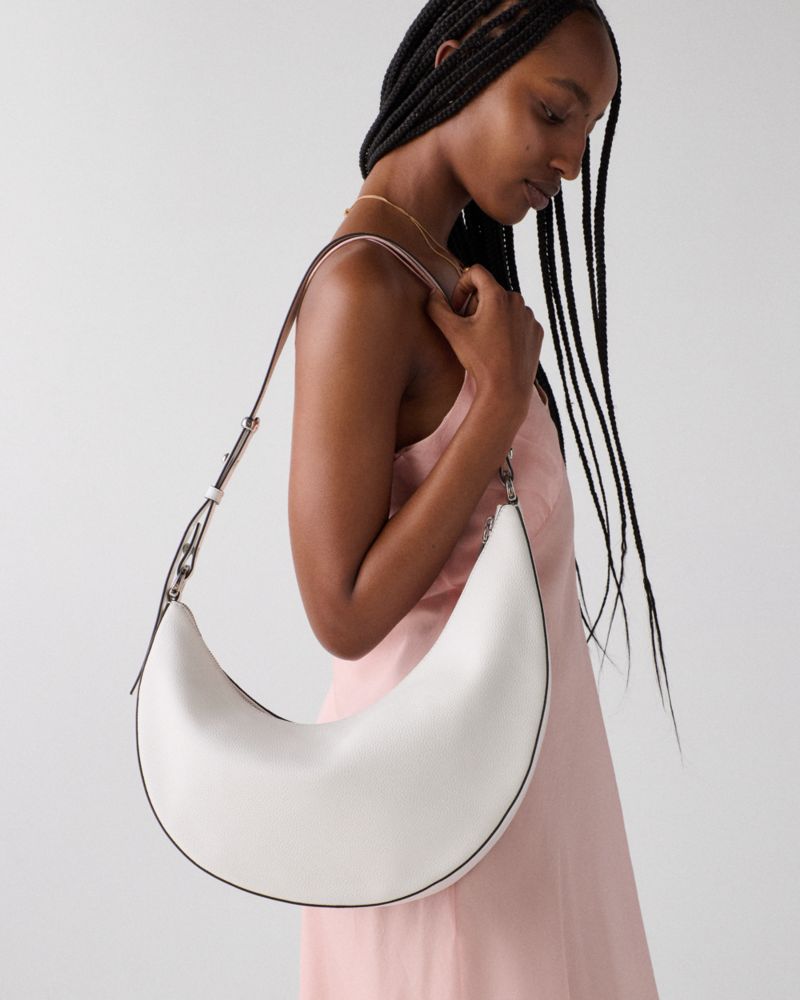 Kate Spade,ケーエスデュオ ラージ クロスボディ バッグ,ショルダー・クロスボディ,トゥルーホワイト