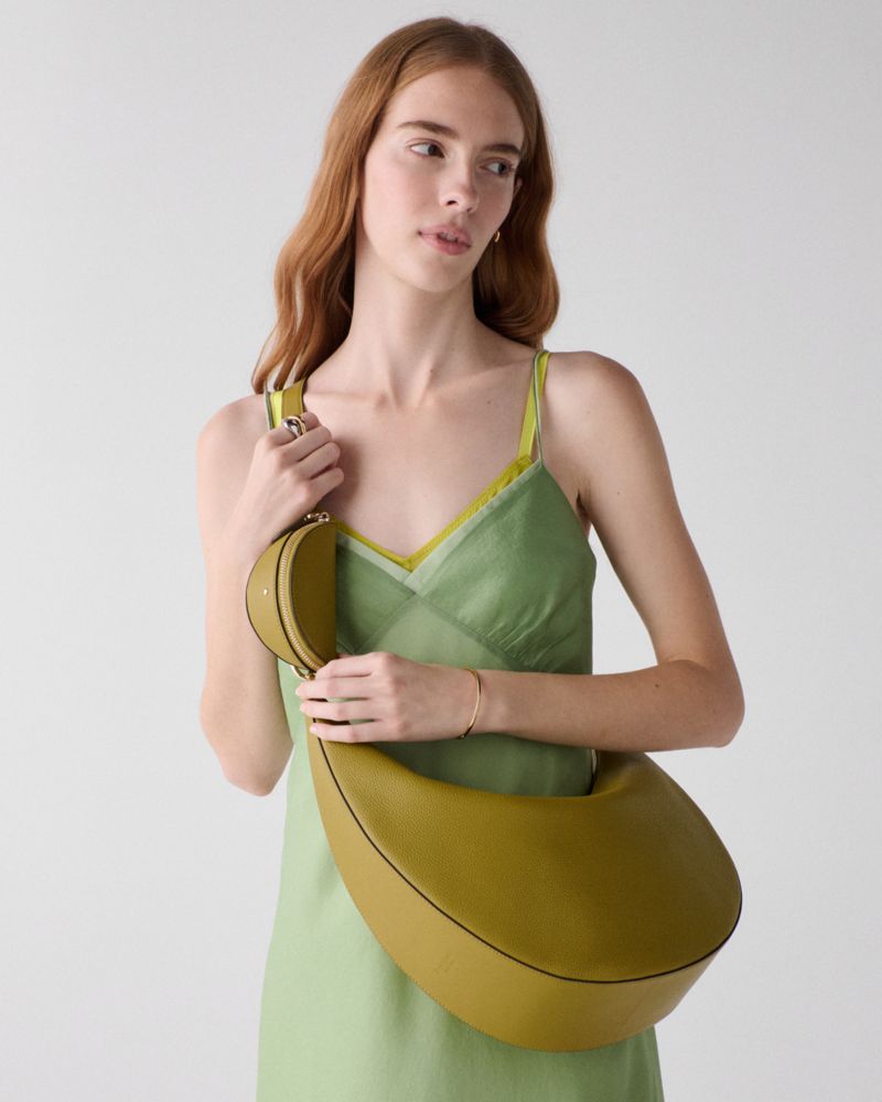 Kate Spade,Duo Large Crossbody Bag,Leather,Crossbody,Casual,