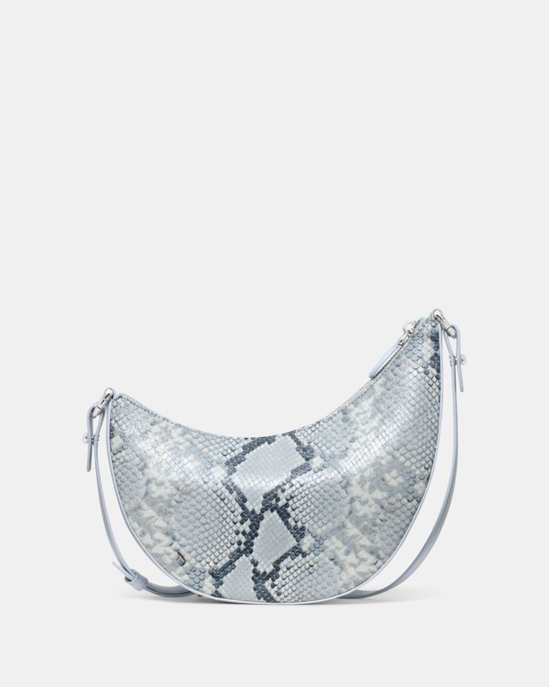 Kate Spade,Duo Snake Embossed Crossbody Bag,Leather,Crossbody,Gusset,Day Party,Multi Color